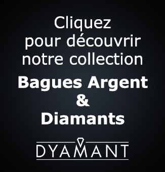 Bagues argent et diamants